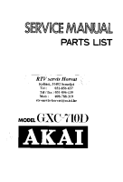 Akai GXC-710-D-Schematic 